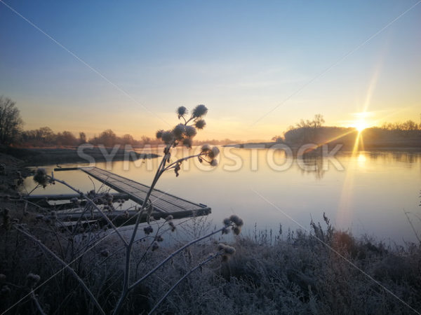 Die Elbe im Winter - tiefkuehlpizza.com