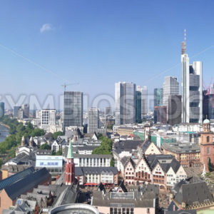 Skyline von Frankfurt am Main - tiefkuehlpizza.com